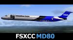 FSX Competition Center (FSXCC) McDonnell Douglas MD-80