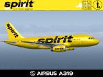 Airbus A319-132 Spirit Bare Fare Livery N534NK