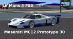 Le Mans 4 FSX Maserati MC12 Series