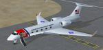 FSX Gulfstream GIV US Coast Guard livery