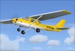 FSX Freeware Justflight Cessna 150  N7279W Textures