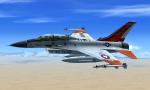 FSX Update for the Lockheed Martin F-16 2-seater
