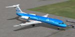 FSX Fokker 70 KLM