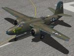 Douglas A20G Havoc - Green Hornet  Textures Updated