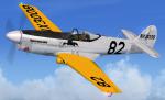 FSX Curtiss P-40Q Warhawk Racer Updated 
