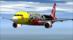 FSX/P3D Airbus A320-214 Air Asia Prince Lubricant Package