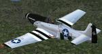 FSX ALPHA P-51D Mustang 'Quick Silver' (Texture Only)