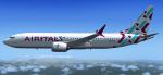 FSX/P3D Air Italy Airlines Boeing 737-Max8 textures