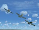 Battle of Britain tribute: flypast