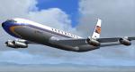 FSX Boeing 707 with new reworked VC and 2D panels
