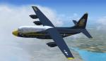 Lockheed C-130J Blue Angels Fat Albert 2020 Textures