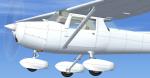 FSX Cessna 152 Blank White Texture