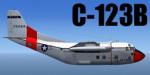 FSX Fairchild C-123B Provider USAF-MATS Textures