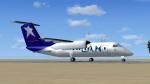 Dash8-102 SAS, Qantas, LAN Textures