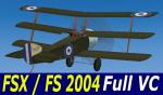 FSX/FS2004 Sopwith Triplane Hellenic Royal Navy Package