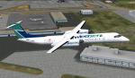 FS2004 Bombardier Dash-8 Q400 Westjet Encore