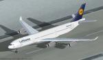 FS2004 / FSX  SMS A340-300 Lufthansa Textures