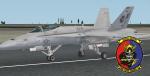 VFA125 Rough Riders texture For the FSX Acceleration F18