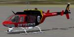 Bell 206L Longranger SkyNews 6 Textures