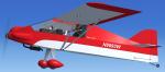 FSX Zippy Sport Red/Wt N8693W Textures