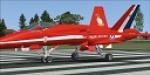 FSX F/A-18 Red Arrows Textures Updated