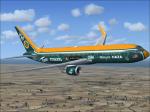 Level D Boeing 767-300 Asian Air Lotus F1 Team Textures