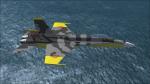 FSX Acceleration F18 Horner Ace Combat 4 Yellow SQDN textures