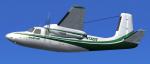 FSX/FS2004 Aero Commander 520 Atlas Air N1323T Textures