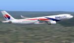 FS2004 Airbus A330-300 Malaysia Airlines