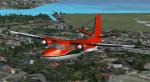 Aero Commander AC520 Red and Black Textures