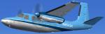 FSX/FS2004 Aero Commander AC520  blue two-tone and white N8543K Textures