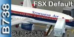Boeing 737-800 Sriwijaya Air SJ PK-CJH Textures