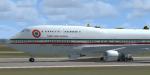 Boeing 747-400  Italian Presidential Textures