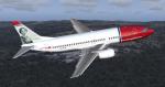 FSX/P3D Norwegian Air Shuttle Boeing 737-300 package