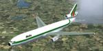 FSX/FS2004 Alitalia McDonnell Douglas MD-11 Textures