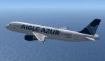FSX/FS2004 Airbus A320 Aigle Azur NC Textures