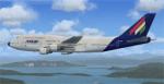 FSX Boeing 747-400 Malev Textures