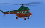 Nemeth Mi-2 Polish Navy old textures FSX/FS2004