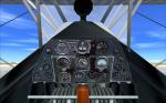 FSX Curtiss F-11 Hawk2 with updated panels