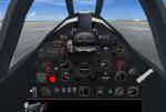 FSX Bell XP-77 with updated Panels