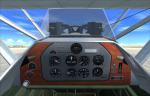 FSX Curtiss F8C Helldiver with updated panels