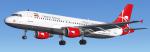 P3D/FSX Qeshm Airlines A320-214 EP-FQR