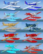 Racing floatplanes from the Virtual Schneider Project updated for FSX