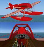 Racing floatplanes from the Virtual Schneider Project updated for FSX