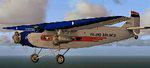 FS9 Default Ford Tri Motor Converted TO FSX