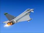 FS2002
                  / FS2004 Eurofighter Typhoon in 3Sqn RAF Textures only.