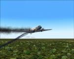Spike's DC-3 with Engine Fire Effects