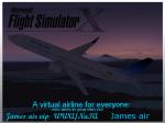 James Air VA Splashscreen