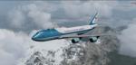 FSX/P3D Boeing 747-8 (VC-25B) Air Force One package 