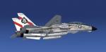  FSX  F-14D Tomcat / Repaint two pack Textures